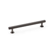 High quality image of Alexander & Wilks Round T-Bar Cabinet Pull Handle - Dark Bronze - Centres 160mm | Sku. aw814-160-dbz | Trade Door Handles.