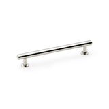 High quality image of Alexander & Wilks Round T-Bar Cabinet Pull Handle - Polished Nickel - Centres 160mm | Sku. aw814-160-pn | Trade Door Handles.