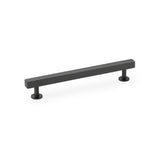 High quality image of Alexander & Wilks Square T-Bar Cabinet Pull Handle - Dark Bronze - Centres 160mm | Sku. aw815-160-dbz | Trade Door Handles.