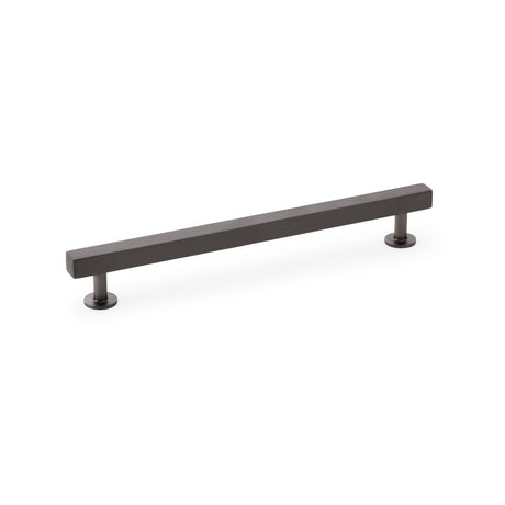 High quality image of Alexander & Wilks Square T-Bar Cabinet Pull Handle - Dark Bronze - Centres 192mm | Sku. aw815-192-dbz | Trade Door Handles.