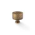 High quality image of Alexander & Wilks Leila Hammered Cupboard Knob - Antique Brass - 35mm | Sku. aw816-35-ab | Trade Door Handles.
