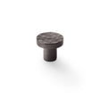 High quality image of Alexander & Wilks Hanover Hammered Cupboard Knob - Dark Bronze - 30mm | Sku. aw820-30-dbz | Trade Door Handles.