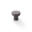 High quality image of Alexander & Wilks Hanover Plain Cupboard Knob - Dark Bronze - Knob 30mm | Sku. aw821-30-dbz | Trade Door Handles.