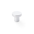 High quality image of Alexander & Wilks Hanover Plain Cupboard Knob - Polished Chrome - Knob 30mm | Sku. aw821-30-pc | Trade Door Handles.