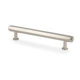 High quality image of Alexander & Wilks - Vesper Hex T - Bar Cabinet Pull - Polished Nickel - 128mm C/C | Sku. aw830-128-pn | Trade Door Handles.