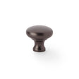 High quality image of Alexander & Wilks Wade Round Cupboard Knob - Dark Bronze - 32mm | Sku. aw836-32-dbz | Trade Door Handles.
