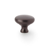 High quality image of Alexander & Wilks Wade Round Cupboard Knob - Dark Bronze - 38mm | Sku. aw836-38-dbz | Trade Door Handles.