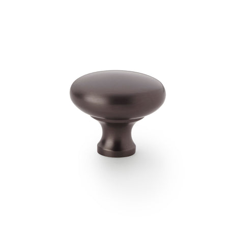 High quality image of Alexander & Wilks Wade Round Cupboard Knob - Dark Bronze - 38mm | Sku. aw836-38-dbz | Trade Door Handles.