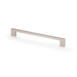 High quality image of Alexander & Wilks Marco Cupboard Pull Handle-Satin Nickel-224mm c/c | Sku. AW837-224-SN | Trade Door Handles.