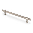 High quality image of Alexander & Wilks Kingston Knurled Pull Handle-Polished Nickel PVD-224mm c/c | Sku. AW839-224-PNPVD | Trade Door Handles.