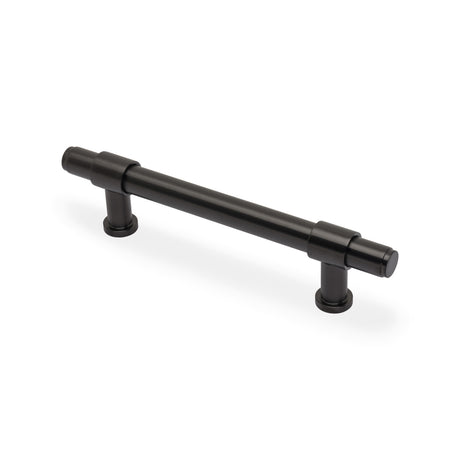 High quality image of Alexander & Wilks Kingston Plain Pull Handle-Dark Bronze PVD-128mm c/c | Sku. AW839P-128-DBZPVD | Trade Door Handles.