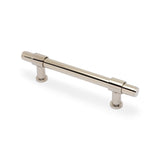 High quality image of Alexander & Wilks Kingston Plain Pull Handle-Polished Nickel PVD-128mm c/c | Sku. AW839P-128-PNPVD | Trade Door Handles.