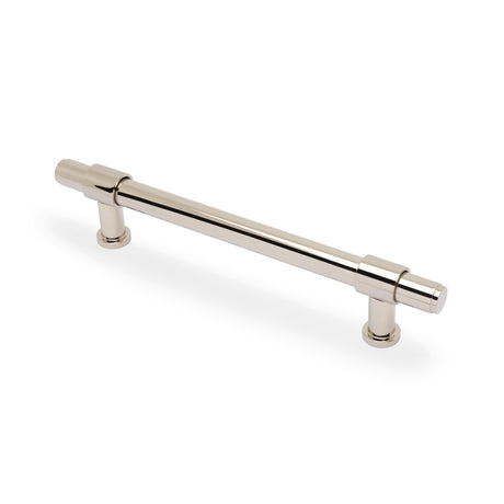 High quality image of Alexander & Wilks Kingston Plain Pull Handle-Polished Nickel PVD-160mm c/c | Sku. AW839P-160-PNPVD | Trade Door Handles.