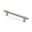 High quality image of Alexander & Wilks Kingston Plain Pull Handle-Satin Nickel PVD-160mm c/c | Sku. AW839P-160-SNPVD | Trade Door Handles.
