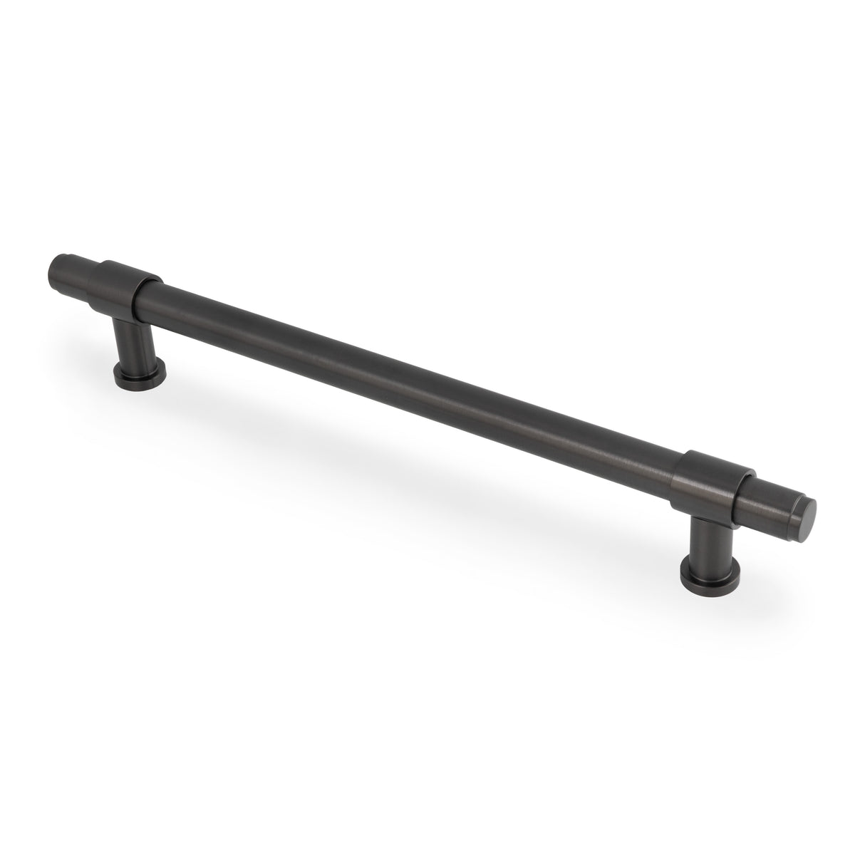 High quality image of Alexander & Wilks Kingston Plain Pull Handle-Dark Bronze PVD-224mm c/c | Sku. AW839P-224-DBZPVD | Trade Door Handles.