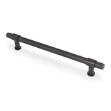High quality image of Alexander & Wilks Kingston Plain Pull Handle-Dark Bronze PVD-224mm c/c | Sku. AW839P-224-DBZPVD | Trade Door Handles.