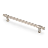 High quality image of Alexander & Wilks Kingston Reeded Pull Handle-Polished Nickel PVD-224mm c/c | Sku. AW839R-224-PNPVD | Trade Door Handles.