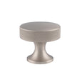 High quality image of Alexander & Wilks Berlin Cupboard Knob - Satin Nickel - 38mm | Sku. aw841-38-sn | Trade Door Handles.