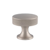 High quality image of Alexander & Wilks Berlin Cupboard Knob - Satin Nickel - 38mm | Sku. aw841-38-sn | Trade Door Handles.