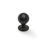 High quality image of Alexander & Wilks Plain Caesar Cabinet Knob-Dark Bronze PVD-25mm | Sku. AW844-25-DBZPVD | Trade Door Handles.