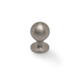 High quality image of Alexander & Wilks Plain Caesar Cabinet Knob-Satin Nickel PVD-25mm | Sku. AW844-25-SN | Trade Door Handles.
