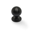 High quality image of Alexander & Wilks Plain Caesar Cabinet Knob-Dark Bronze PVD-32mm | Sku. AW844-32-DBZPVD | Trade Door Handles.