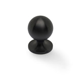 High quality image of Alexander & Wilks Plain Caesar Cabinet Knob-Dark Bronze PVD-32mm | Sku. AW844-32-DBZPVD | Trade Door Handles.