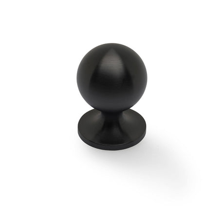 High quality image of Alexander & Wilks Plain Caesar Cabinet Knob-Dark Bronze PVD-32mm | Sku. AW844-32-DBZPVD | Trade Door Handles.