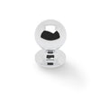 High quality image of Alexander & Wilks Plain Caesar Cabinet Knob-Polished Chrome-32mm | Sku. AW844-32-PC | Trade Door Handles.