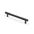 High quality image of Alexander & Wilks - Washington Reeded End Cabinet Pull-Dark Bronze PVD-160mm | Sku.AW854R-160-DBZPVD | Trade Door Handles.
