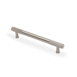 High quality image of Alexander & Wilks - Washington Reeded End Cabinet Pull-Satin Nickel-160mm | Sku. aw854r-160-sn | Trade Door Handles.