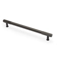 High quality image of Alexander & Wilks - Washington Reeded End Cabinet Pull-Dark Bronze PVD-224mm | Sku.AW854R-224-DBZPVD | Trade Door Handles.