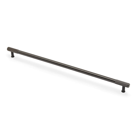 High quality image of Alexander & Wilks - Washington Reeded End Cabinet Pull-Dark Bronze PVD-448mm | Sku.AW854R-448-DBZPVD | Trade Door Handles.
