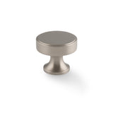 High quality image of Alexander & Wilks - Havana Cabinet Knob-Satin Nickel | Sku. aw855-38-sn | Trade Door Handles.