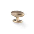 High quality image of Alexander & Wilks Ashbury Cabinet Knob-Antique Brass-45mm Dia. | Sku. AW860-45-AB | Trade Door Handles.