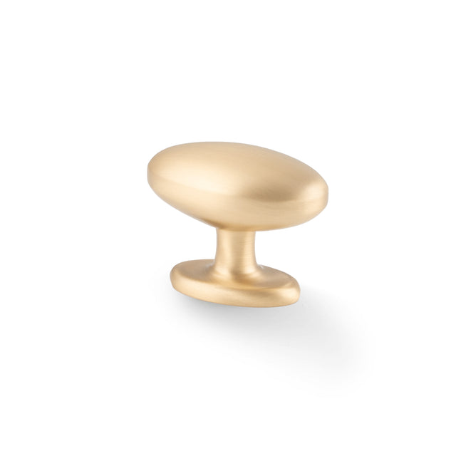 High quality image of Alexander & Wilks Ashbury Cabinet Knob-Satin Brass-45mm Dia. | Sku. AW860-45-SB | Trade Door Handles.
