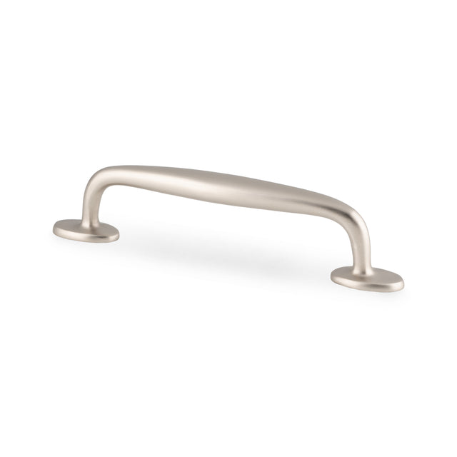 High quality image of Alexander & Wilks Ashbury Cabinet Pull Handle-Satin Nickel-128mm Centres | Sku. AW861-128-SN | Trade Door Handles.