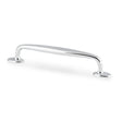 High quality image of Alexander & Wilks Ashbury Cabinet Pull Handle-Polished Chrome-160mm Centres | Sku. AW861-160-PC | Trade Door Handles.