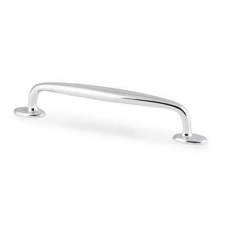 High quality image of Alexander & Wilks Ashbury Cabinet Pull Handle-Polished Chrome-160mm Centres | Sku. AW861-160-PC | Trade Door Handles.