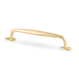 High quality image of Alexander & Wilks Ashbury Cabinet Pull Handle-Satin Brass-160mm Centres | Sku. AW861-160-SB | Trade Door Handles.