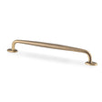 High quality image of Alexander & Wilks Ashbury Cabinet Pull Handle-Antique Brass-224mm Centres | Sku. AW861-224-AB | Trade Door Handles.