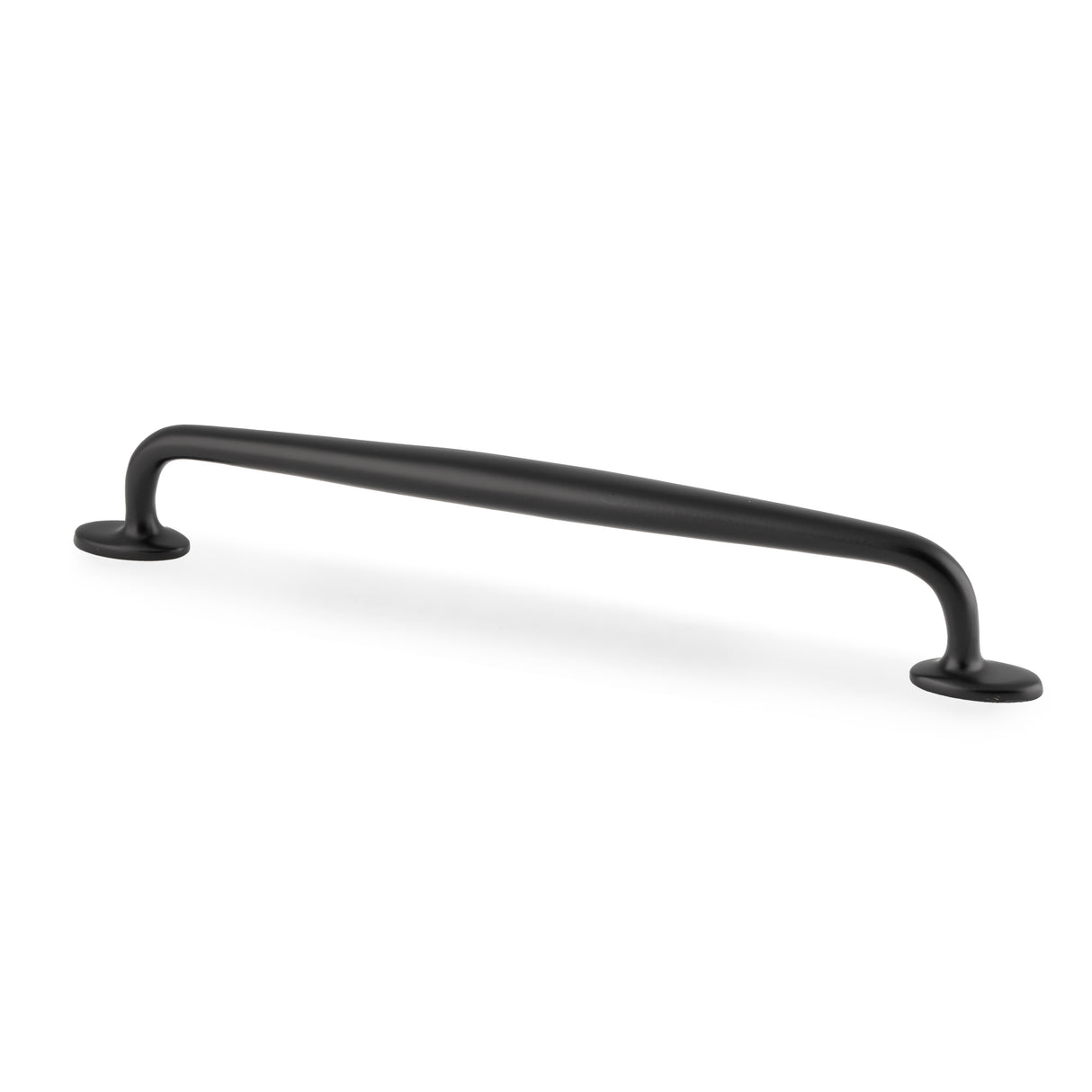 High quality image of Alexander & Wilks Ashbury Cabinet Pull Handle-Black-224mm Centres | Sku. AW861-224-BL | Trade Door Handles.