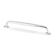 High quality image of Alexander & Wilks Ashbury Cabinet Pull Handle-Polished Chrome-224mm Centres | Sku. AW861-224-PC | Trade Door Handles.