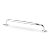 High quality image of Alexander & Wilks Ashbury Cabinet Pull Handle-Polished Chrome-224mm Centres | Sku. AW861-224-PC | Trade Door Handles.