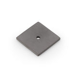 High quality image of Alexander & Wilks Quantock Square Backplate - Dark Bronze PVD | Sku. aw893-38-dbzpvd | Trade Door Handles.