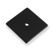 High quality image of Alexander & Wilks Quantock Square Backplate - Black | Sku. aw893-38-bl | Trade Door Handles.