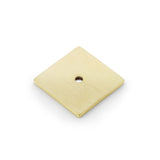 High quality image of Alexander & Wilks Quantock Square Backplate - Satin Brass PVD | Sku. aw893-38-sbpvd | Trade Door Handles.