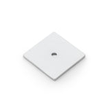High quality image of Alexander & Wilks Quantock Square Backplate - Satin Chrome | Sku. aw893-38-sc | Trade Door Handles.