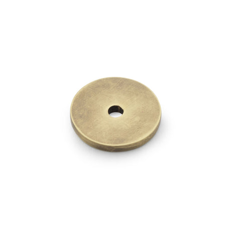 High quality image of Alexander & Wilks Circular Backplate - Antique Bronze - Diameter 25mm | Sku. aw895-25-abz | Trade Door Handles.