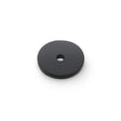 High quality image of Alexander & Wilks Circular Backplate - Black - Diameter 25mm | Sku. aw895-25-bl | Trade Door Handles.